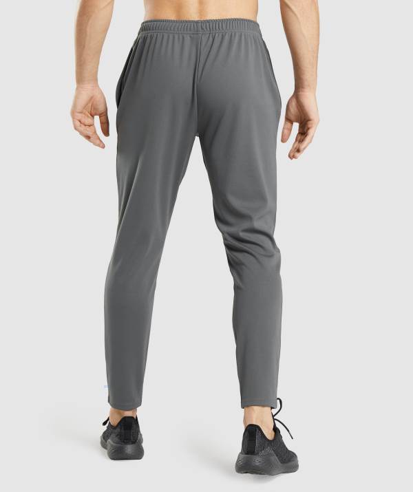 Panske Joggers Gymshark Arrival Knit Siva Siva | RV5710269